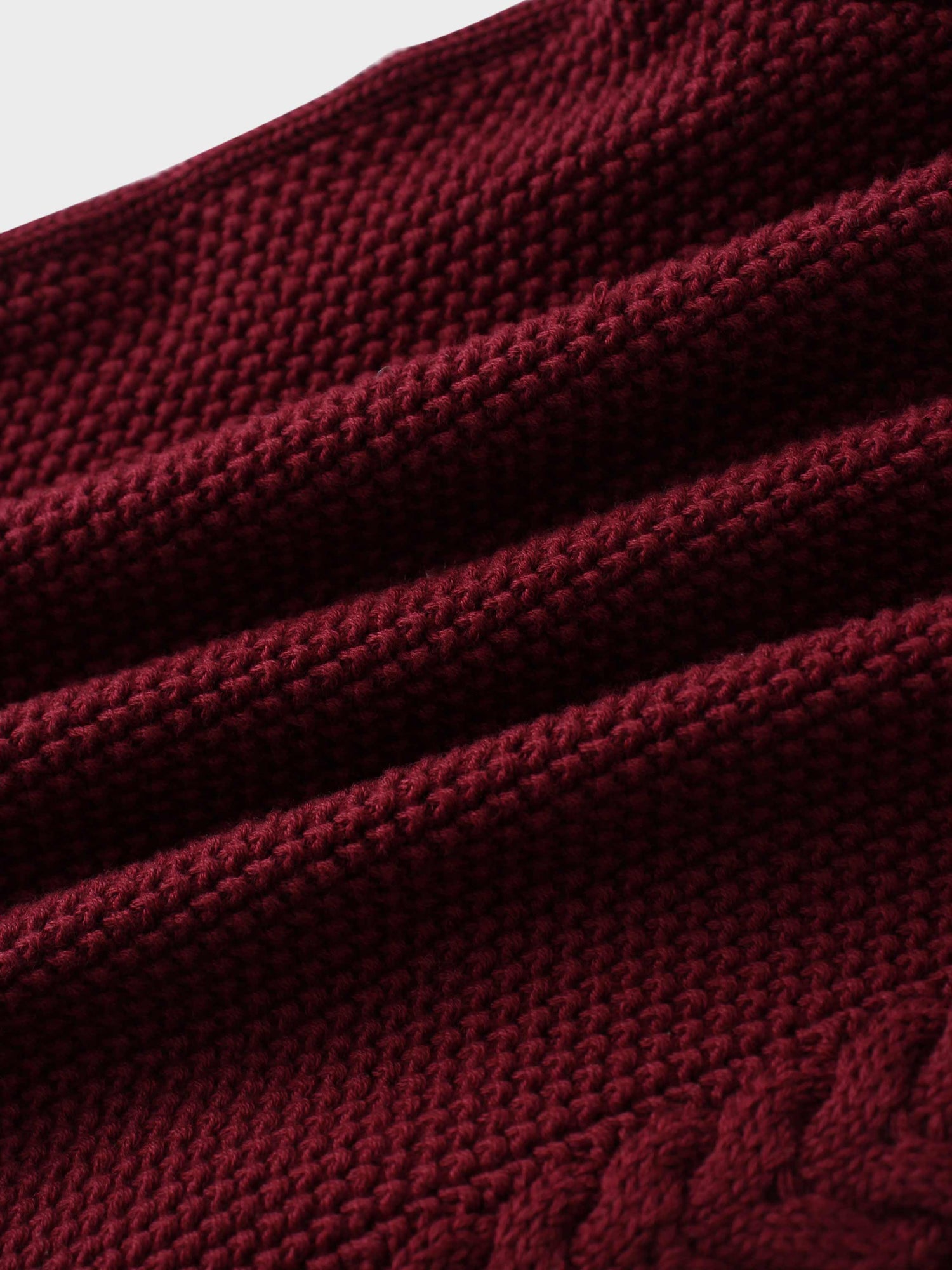 Embroidered Cardigan-Burgundy Floral