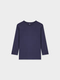 BASIC HIGH V TEE 3Q-NAVY
