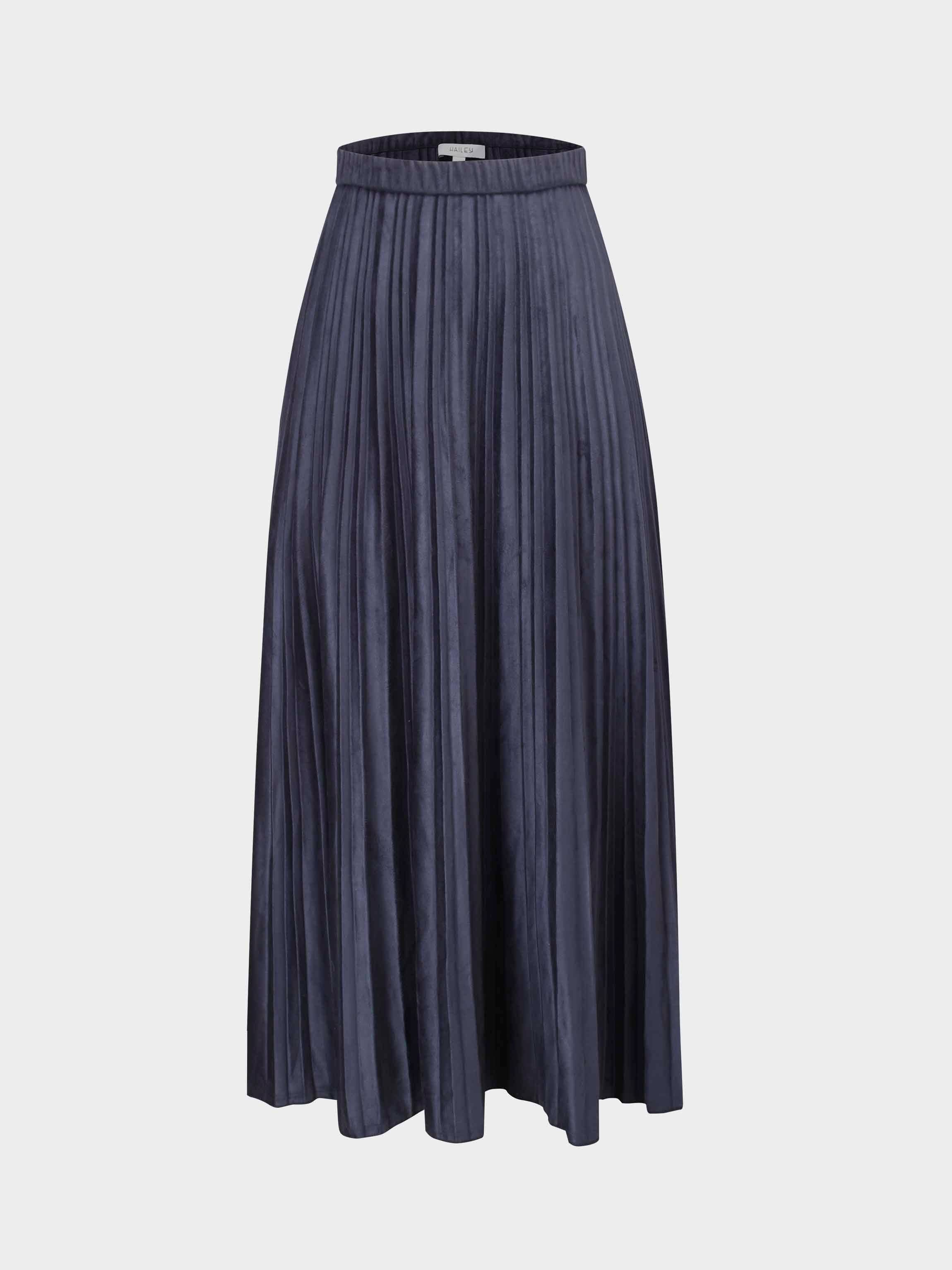 Navy pleated skirt 70 best sale