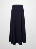 Wool Blend Yoke Skirt 37