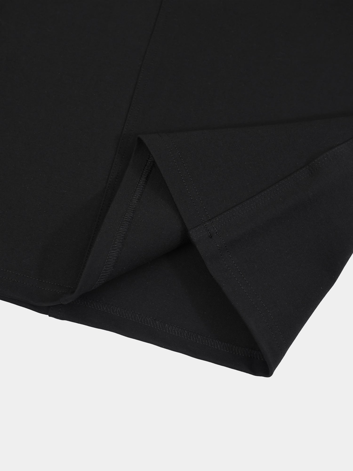 Straight Ponte Maxi Skirt-Black