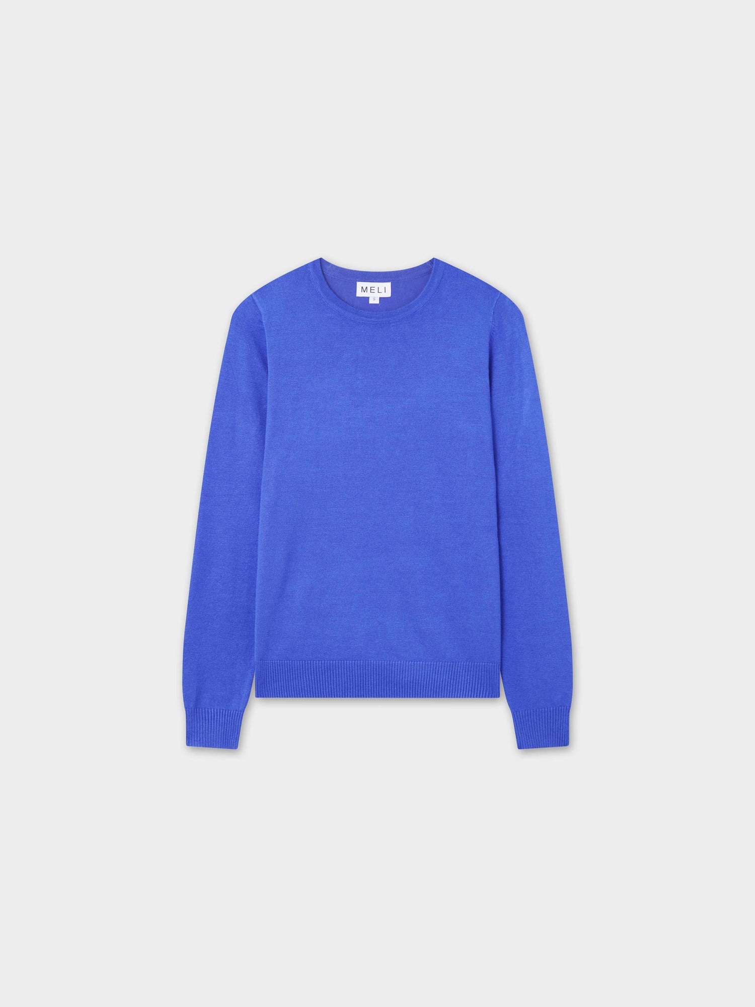 Basic Crew Sweater LS-Mediterranean