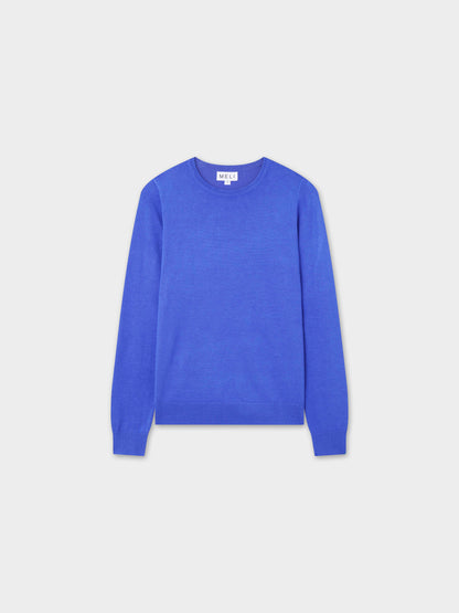 Basic Crew Sweater LS-Mediterranean