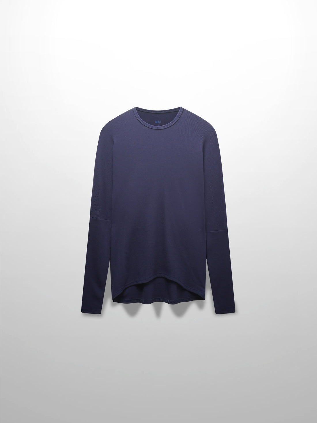 CREW RIBBED DOLMAN-NAVY