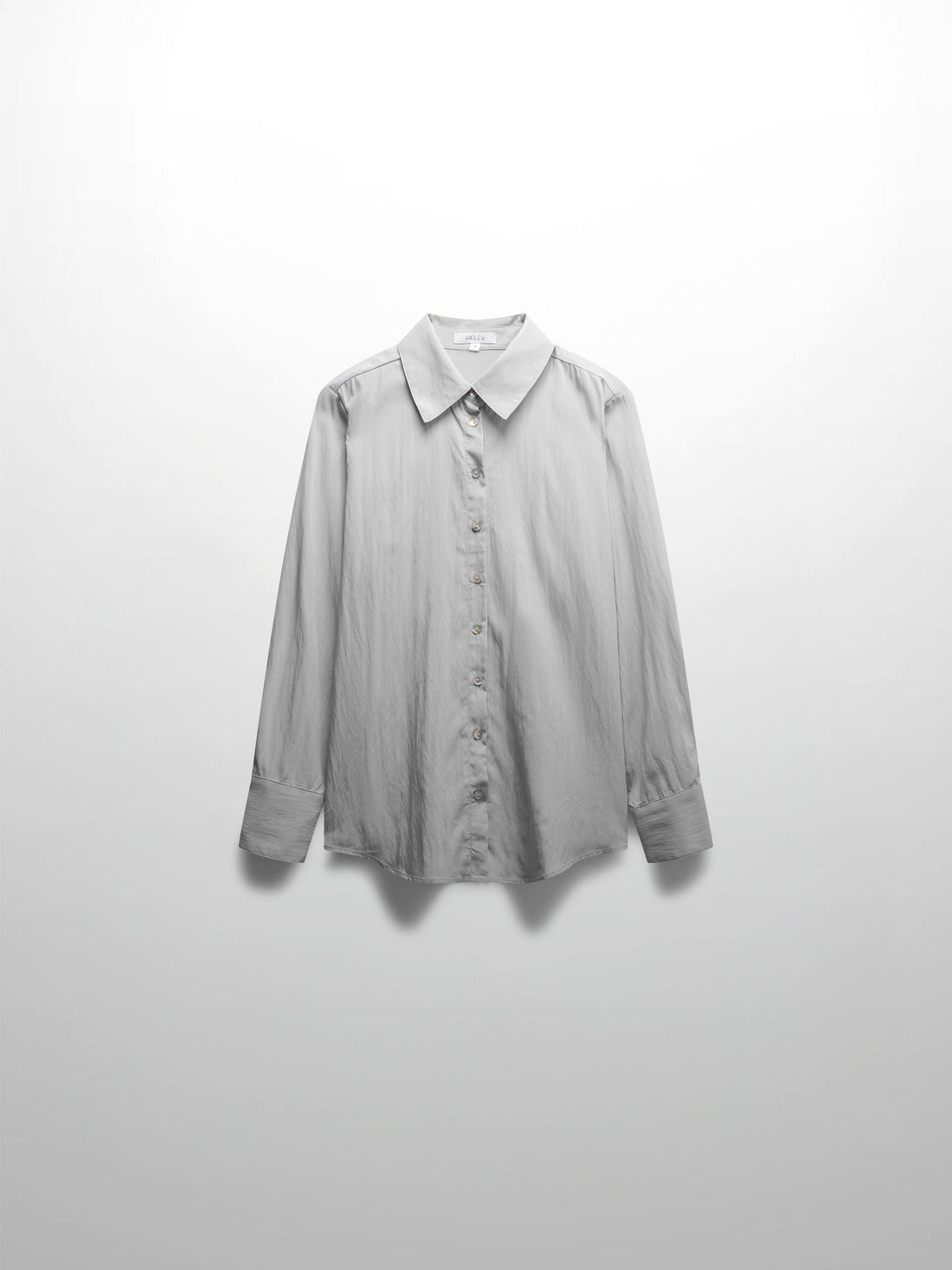 Crinkle Blouse-Grey