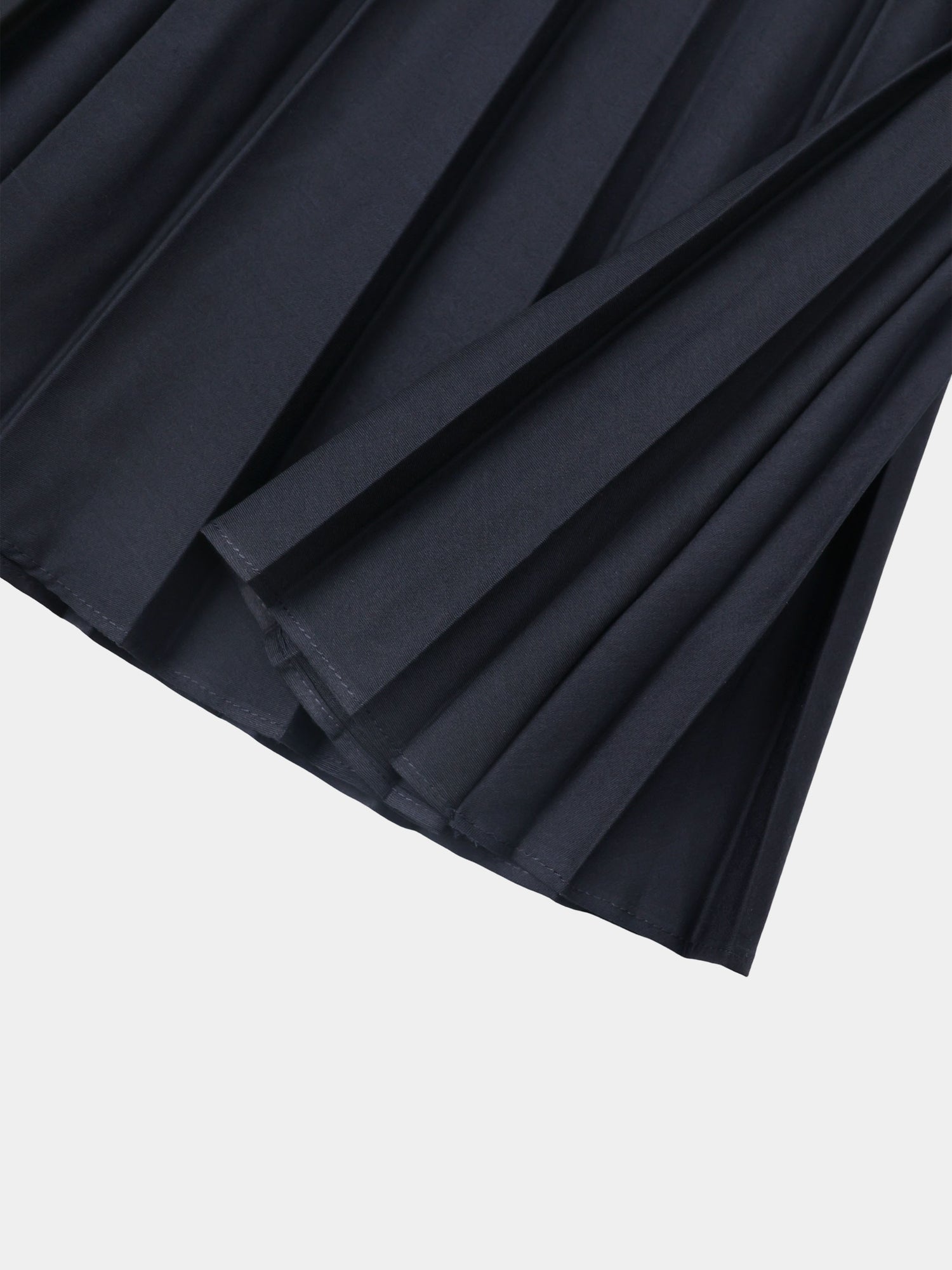 PLEATED SKIRT 24" -NAVY
