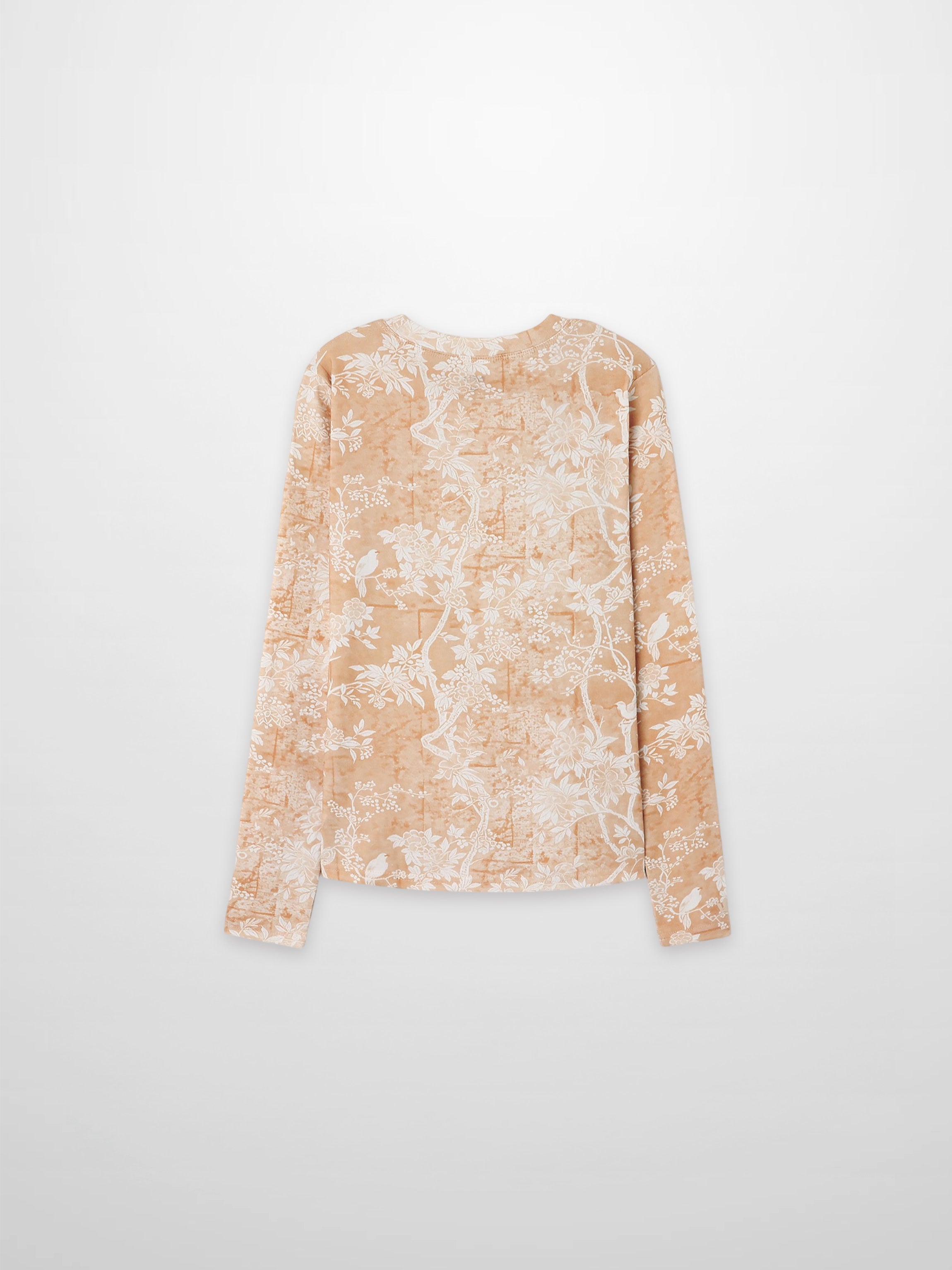 Basic Printed T-shirt-Scattered Branches