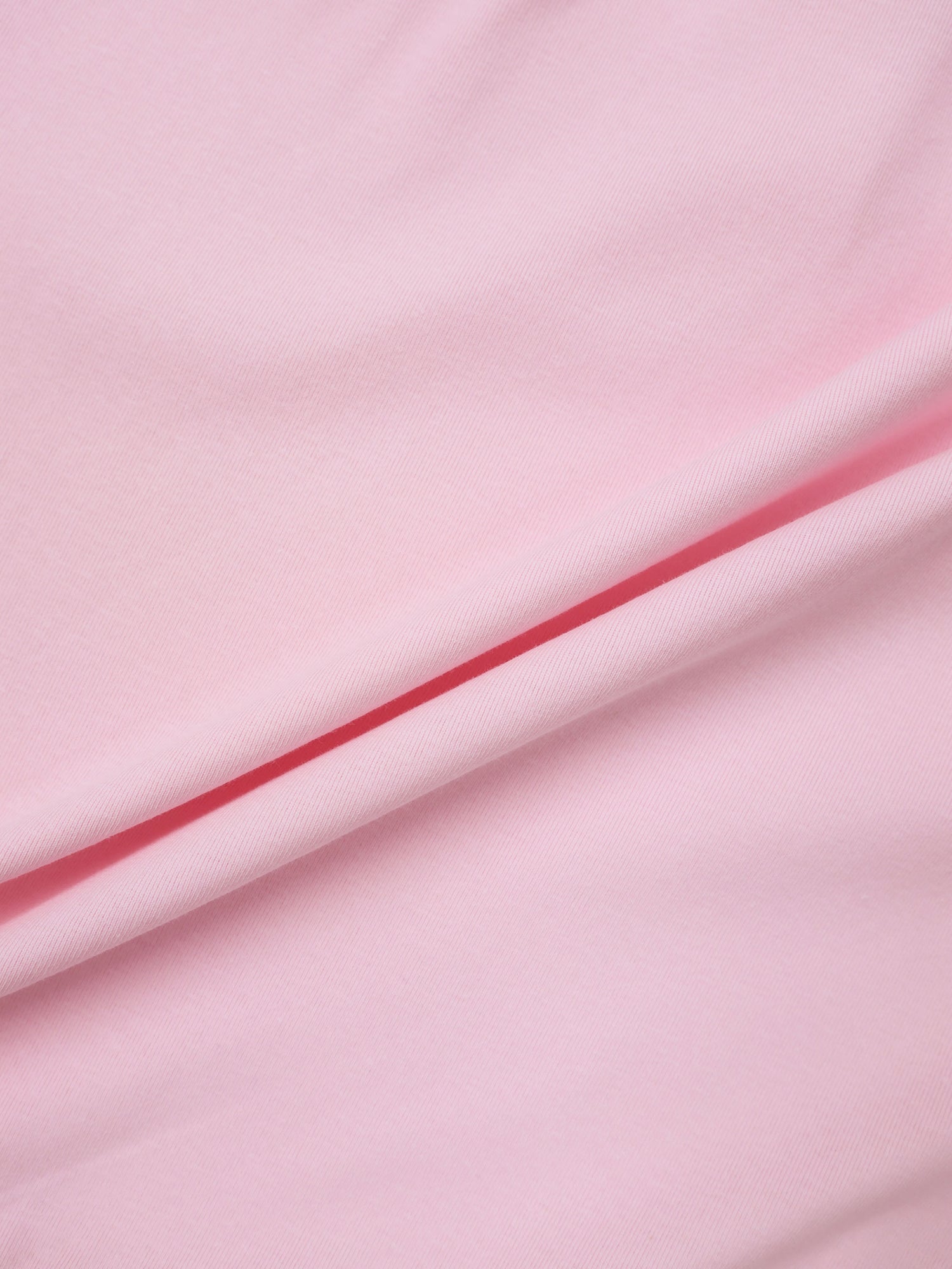 Collared Bomber Tee-Soft Pink