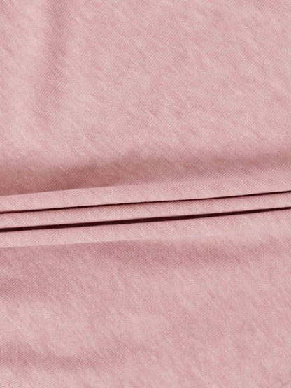 Wool Blend Collared Cardigan-Pink