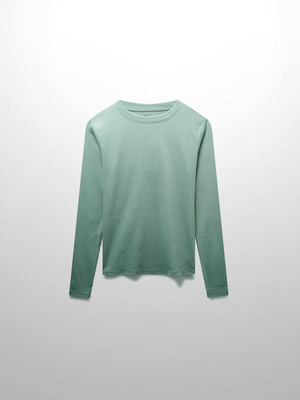 CLASSIC TEE LONG SLEEVE-TEAL