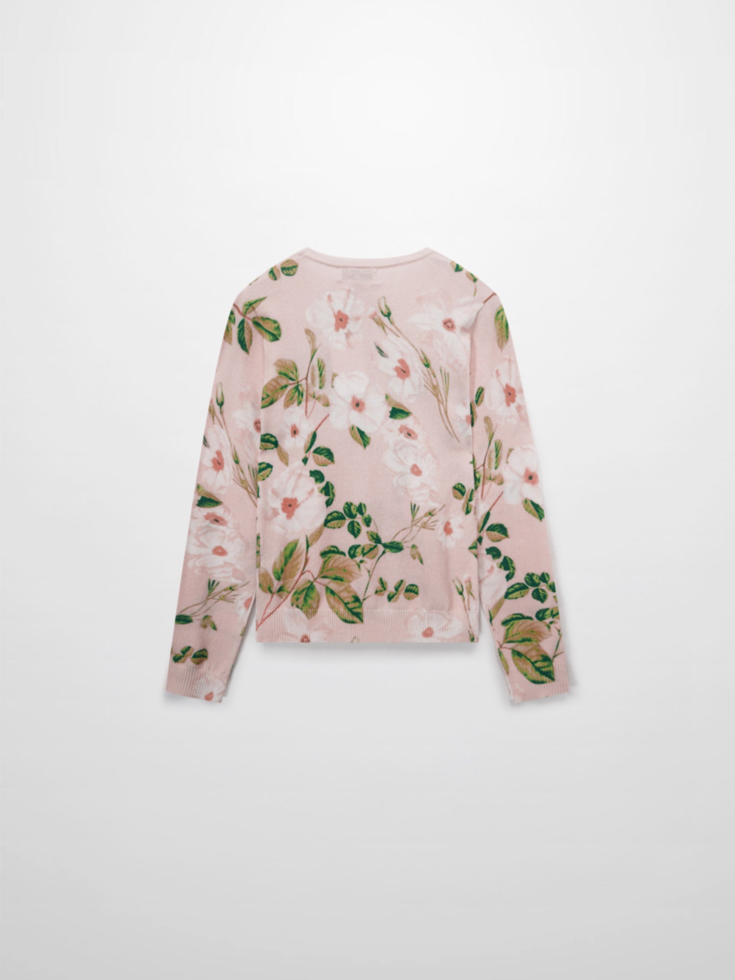 Printed Sweater-Spring Flower