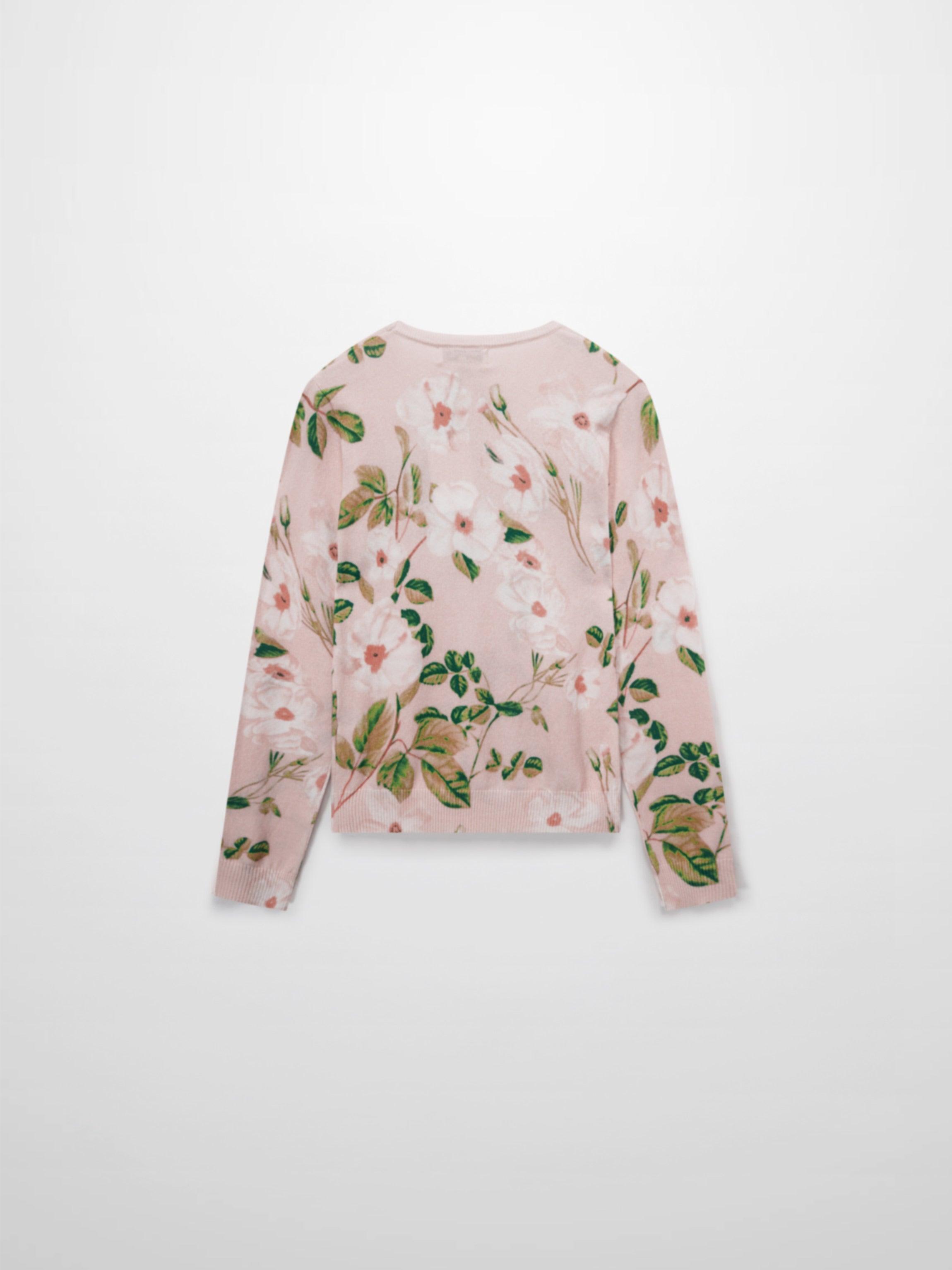 Printed Sweater-Spring Flower