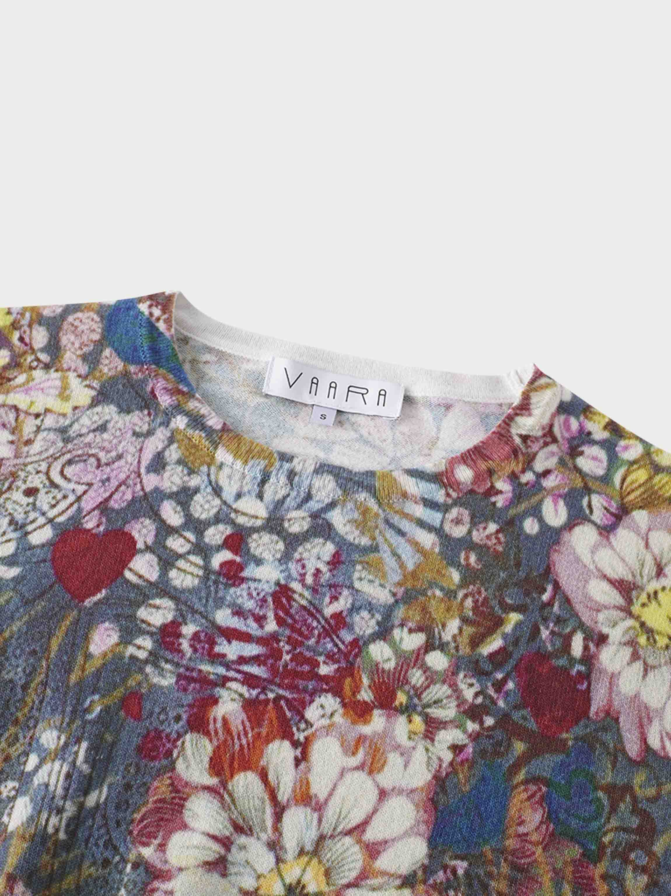 Printed Sweater-Floral Mix