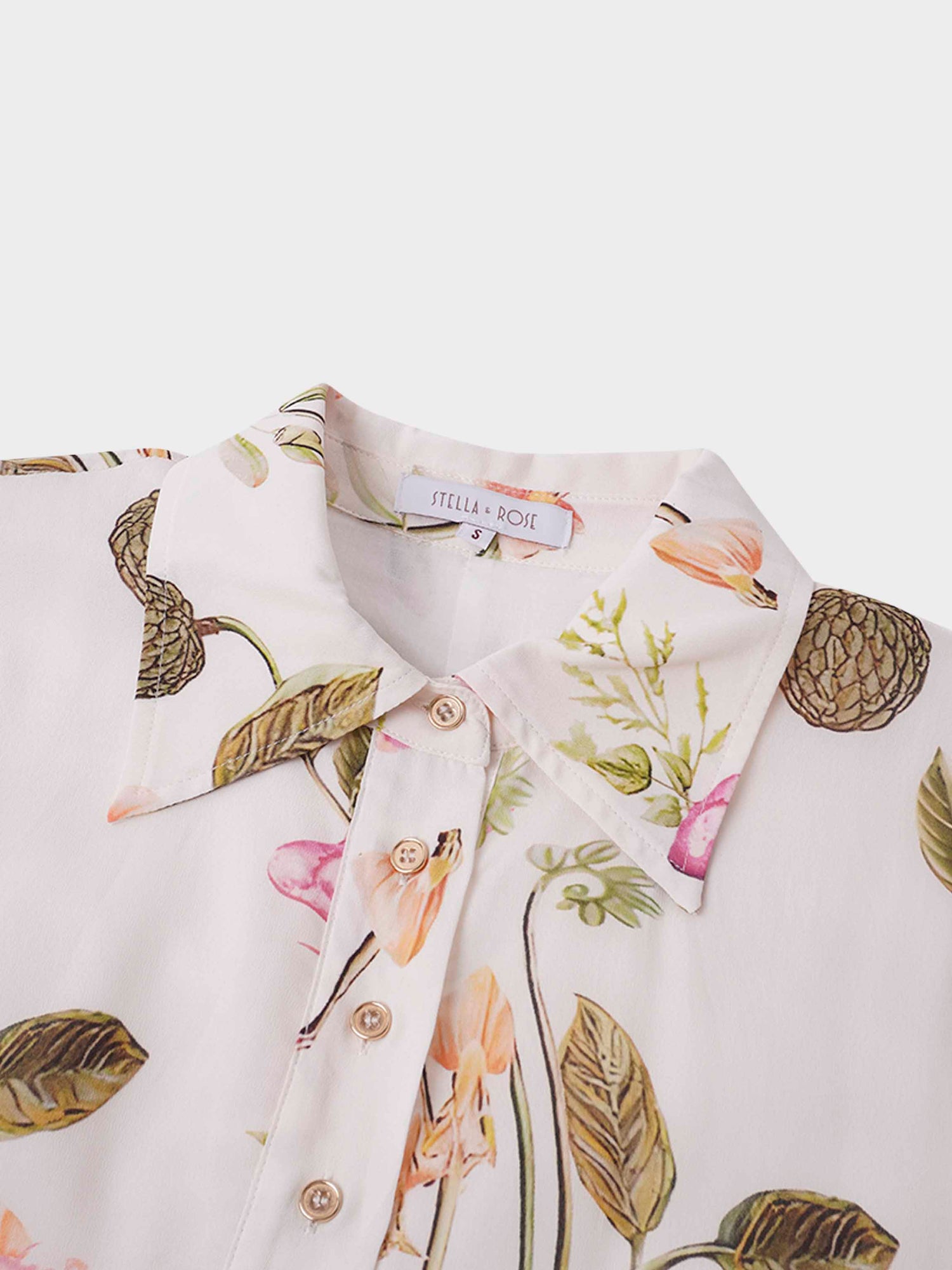 Printed Shirred Pocket Dress-Sunshine Floral