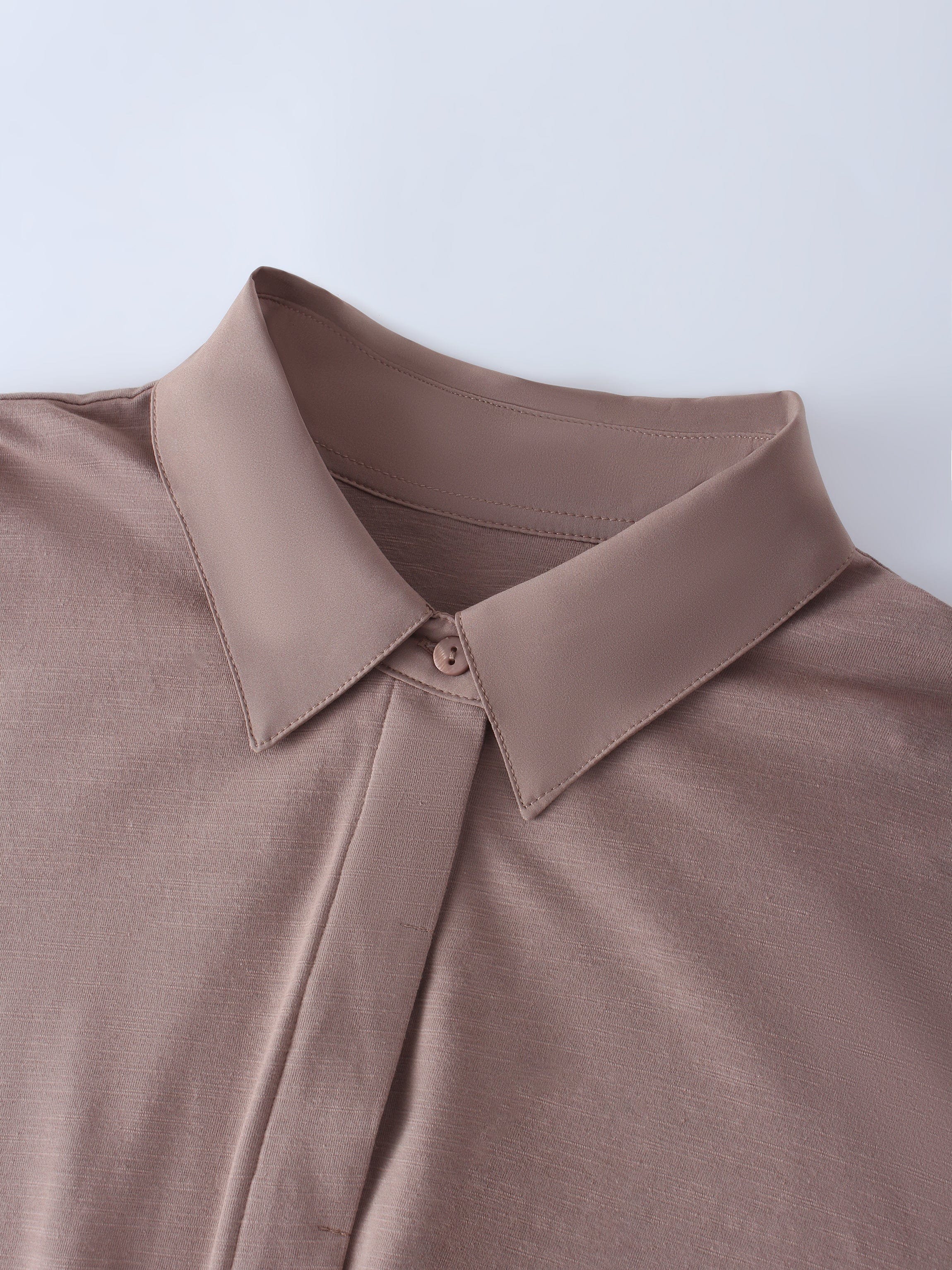 T-SHIRT BLOUSE-TAUPE