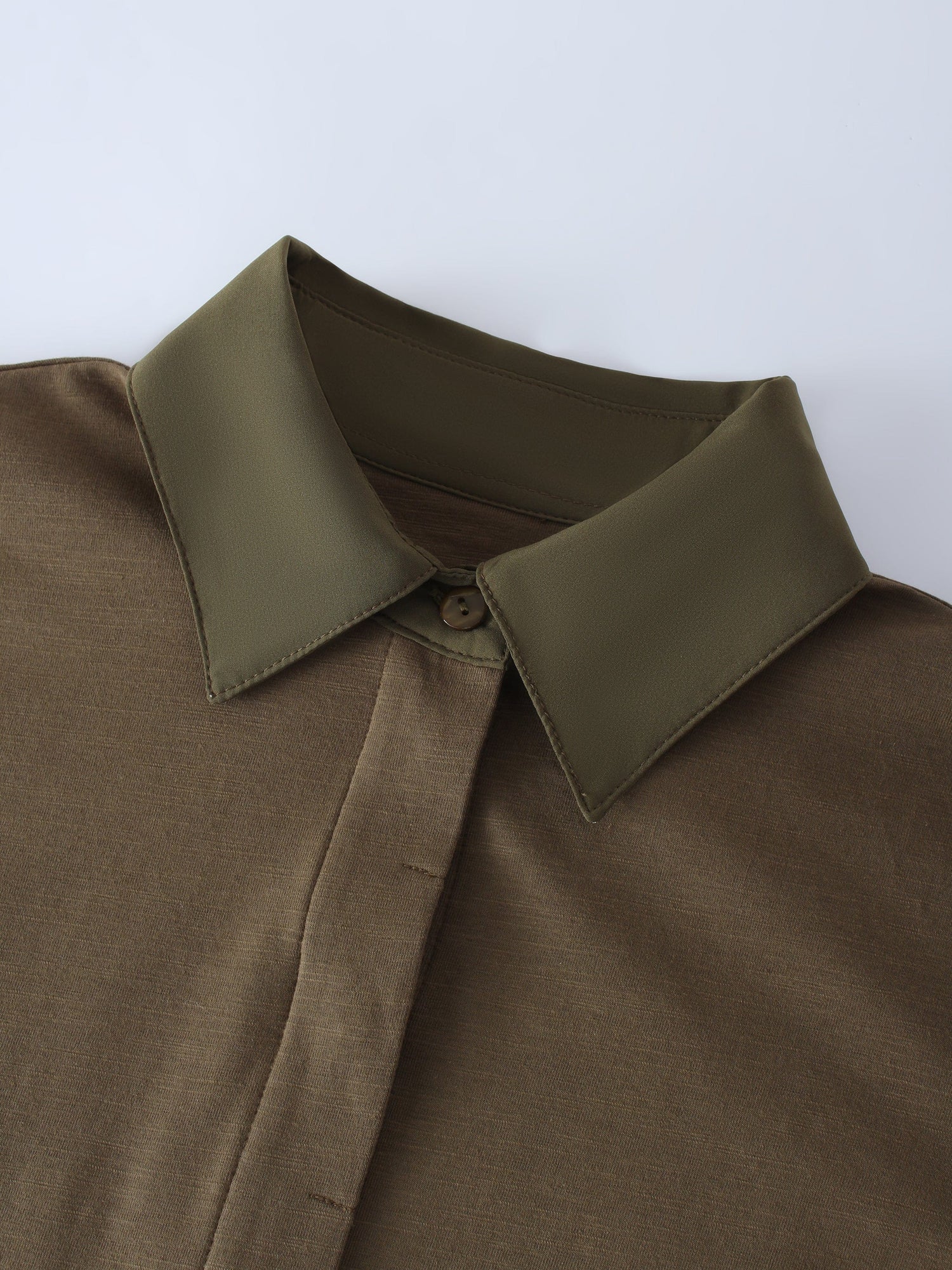 T-SHIRT BLOUSE-OLIVE