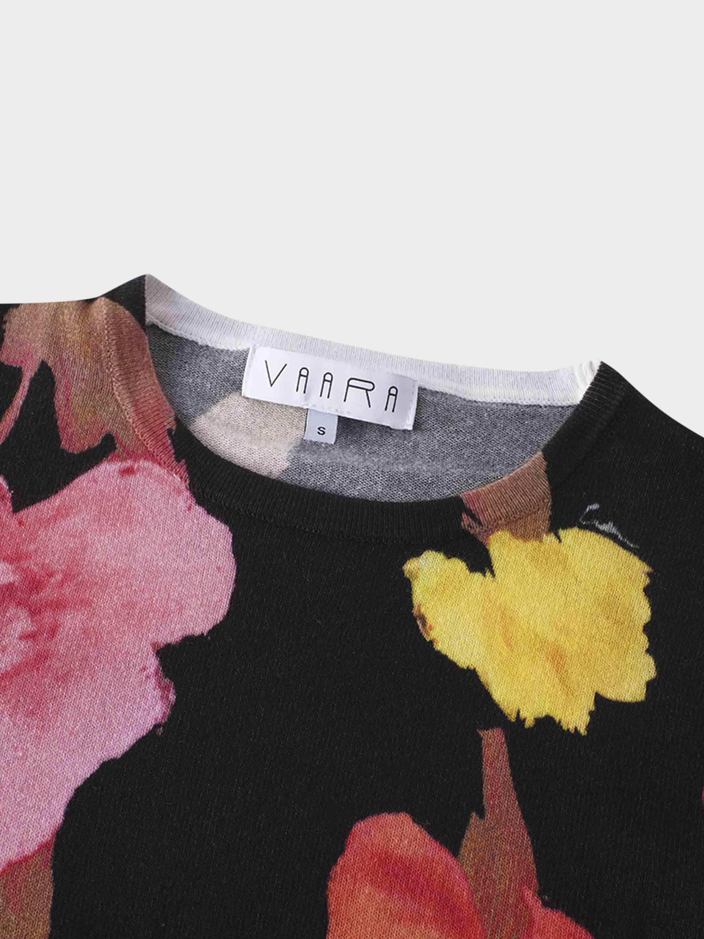 Printed Sweater-Floral Sunset