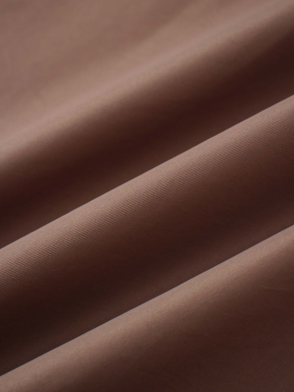 Waisted Full Taffeta Skirt-Mocha Mousse