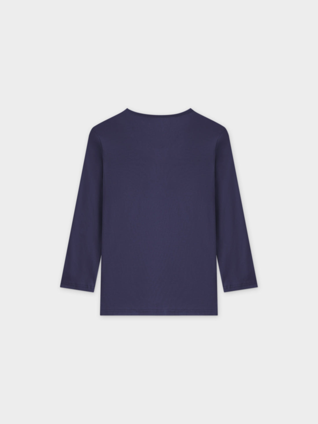 BASIC HIGH V TEE 3Q-NAVY