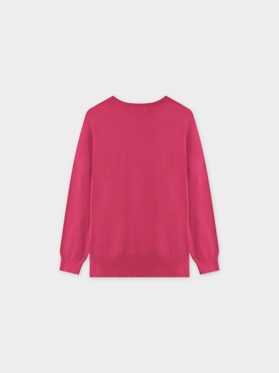 Oversized Lightweight Sweater-Pink