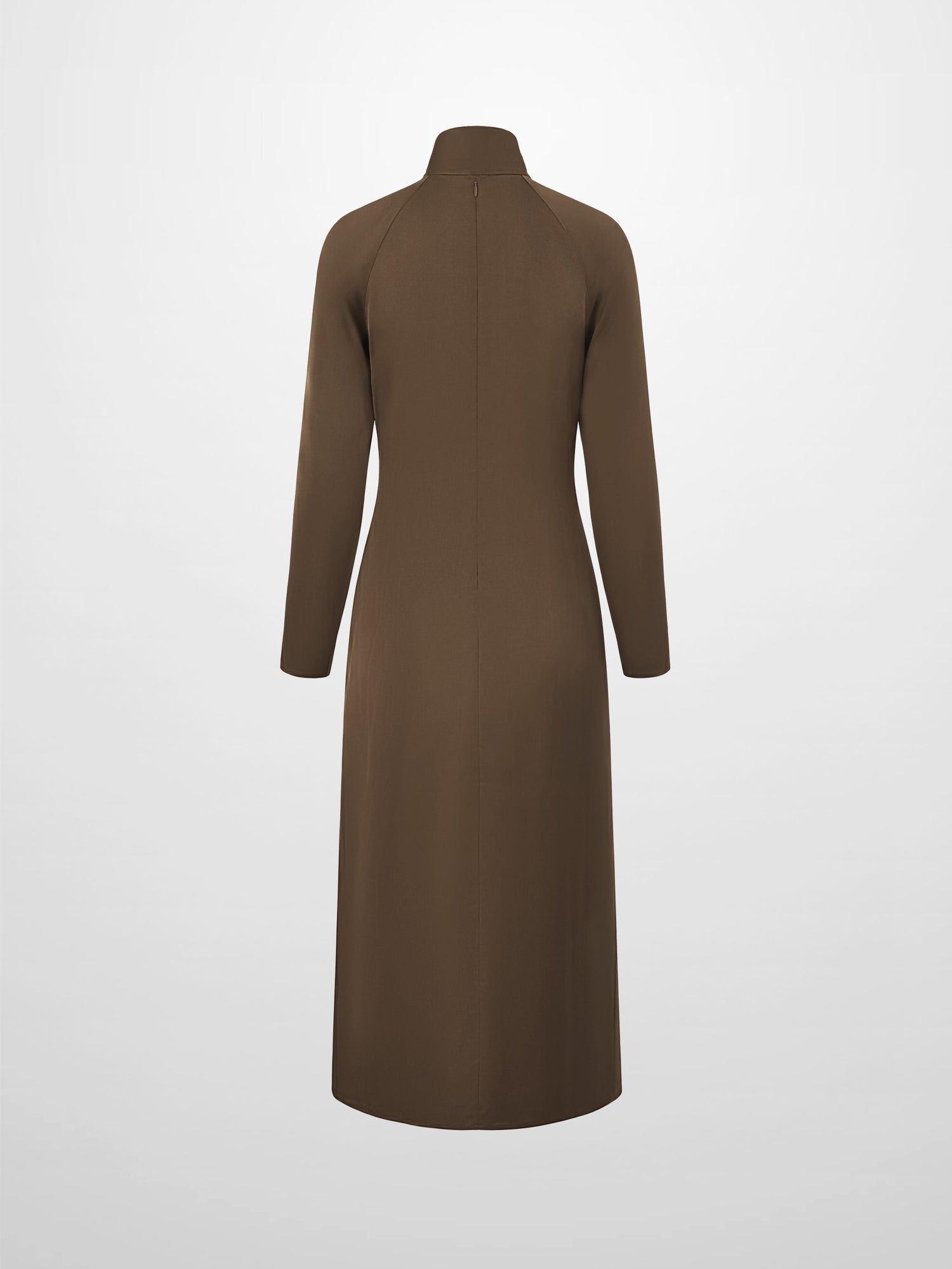 Center Ruffle Dress - Bronze