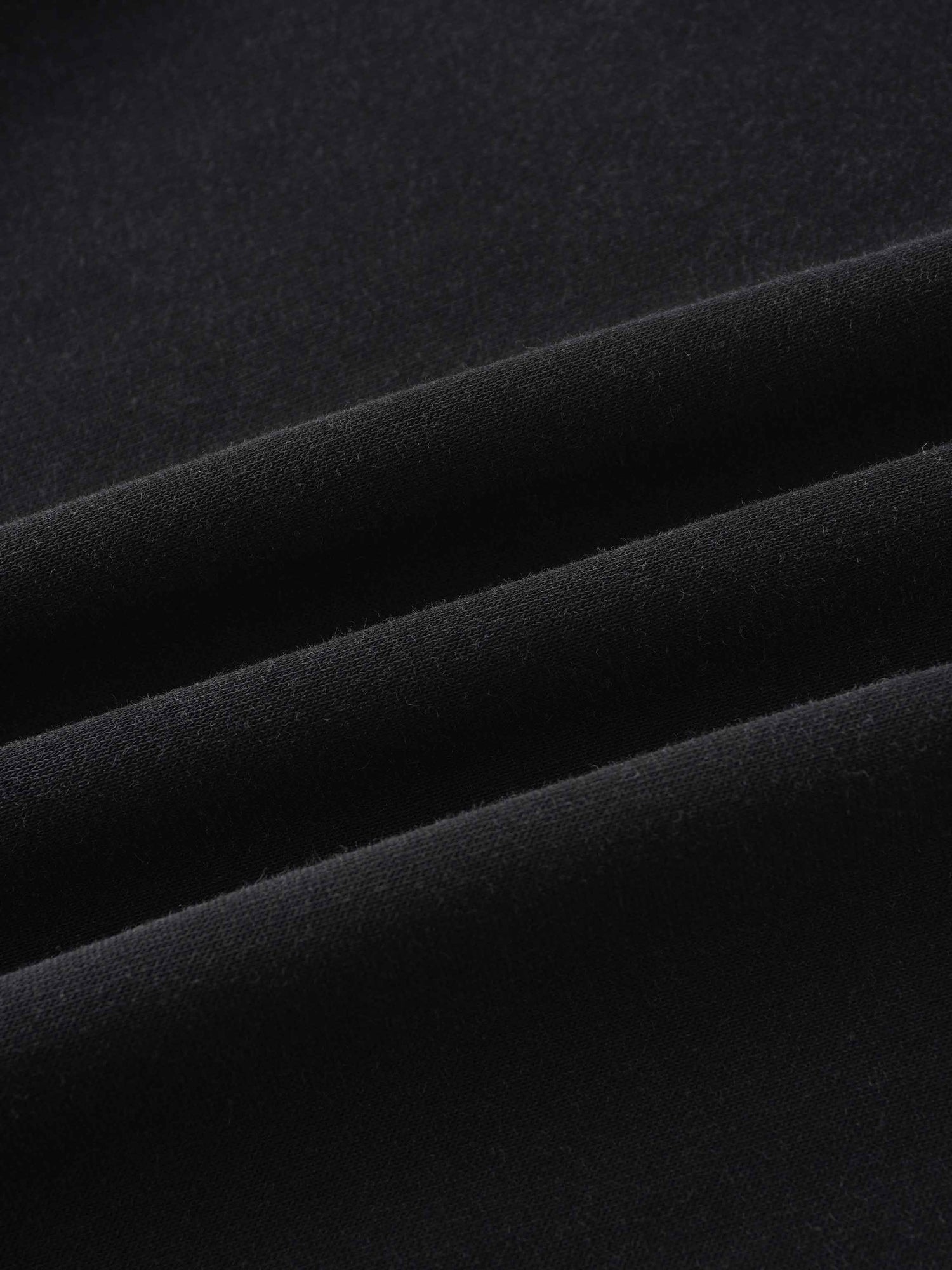 Washed Dolman Bomber Tee-Black