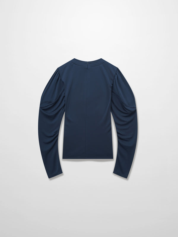 Princess Stitched High V top-Navy