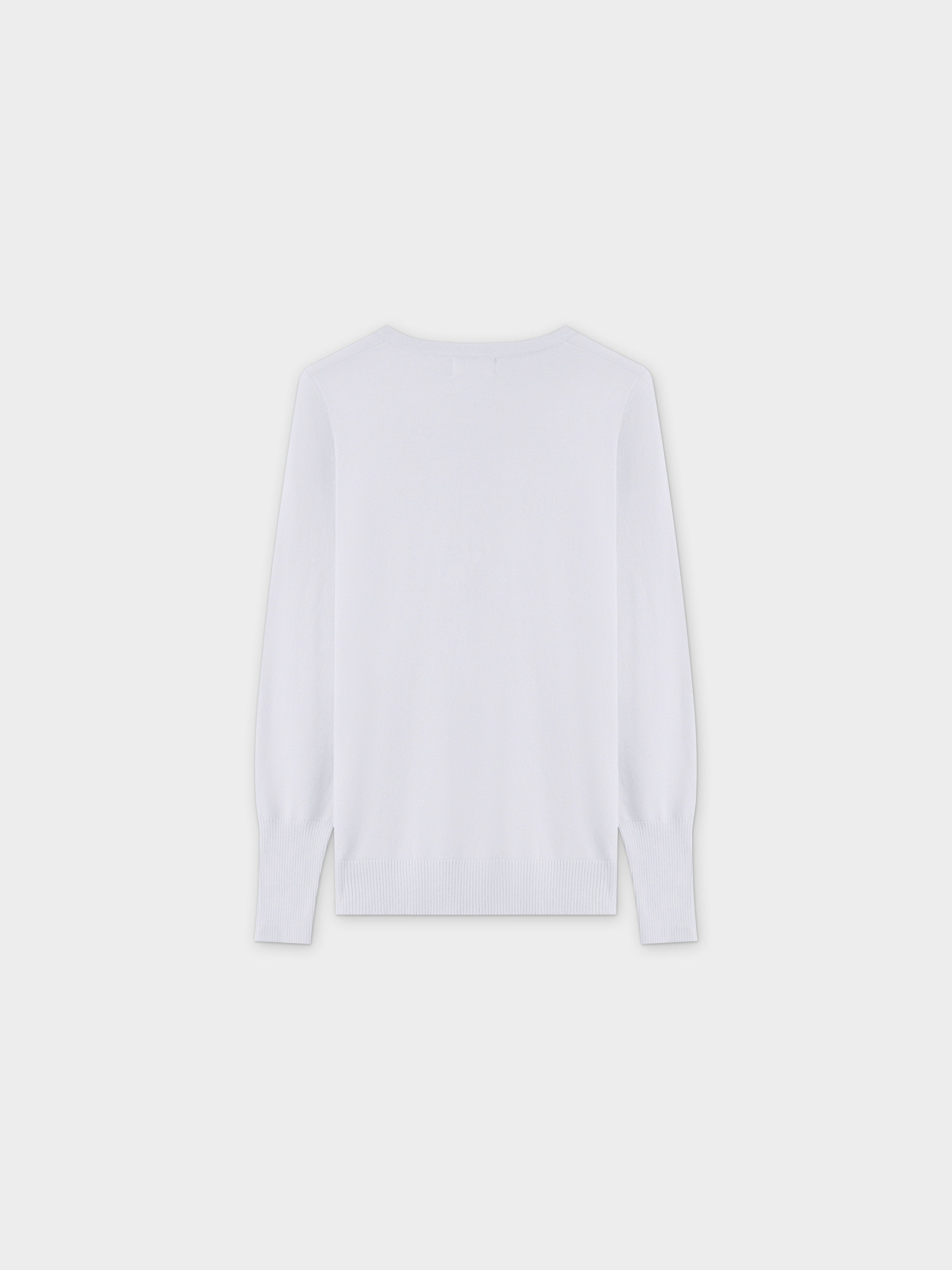 Jersey Basic Crew LS-Blanco