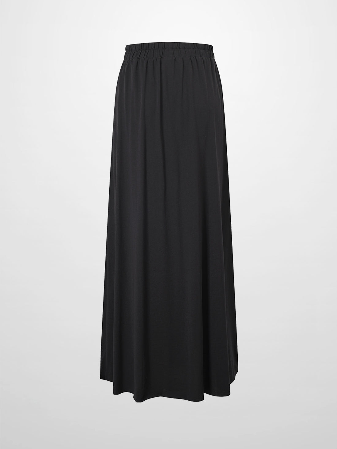 Elastic Waist T-Shirt Skirt-Navy