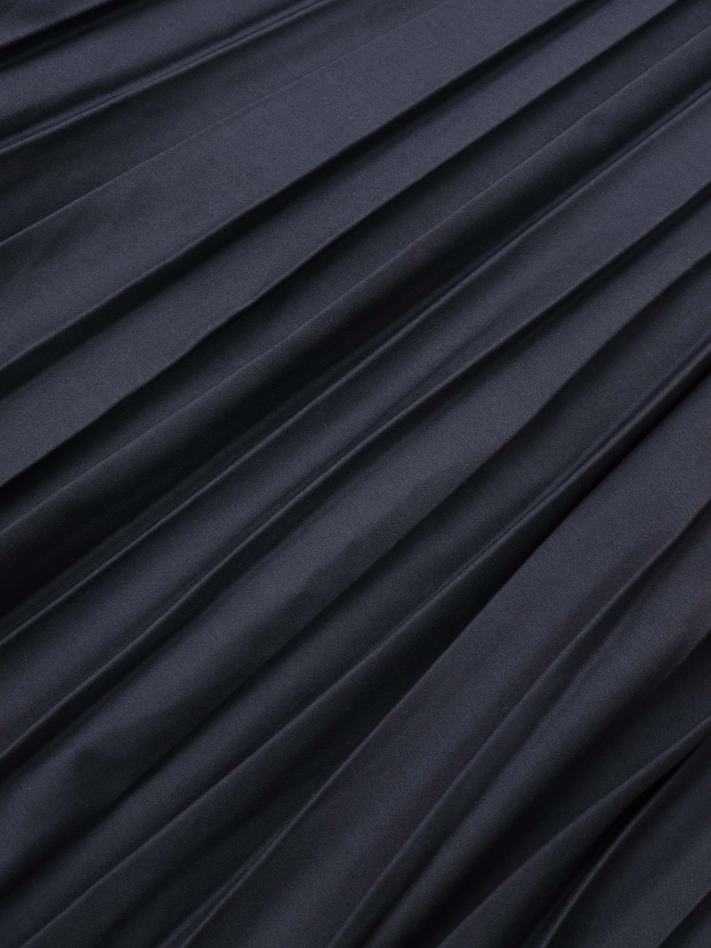 PLEATED SKIRT 24" -NAVY