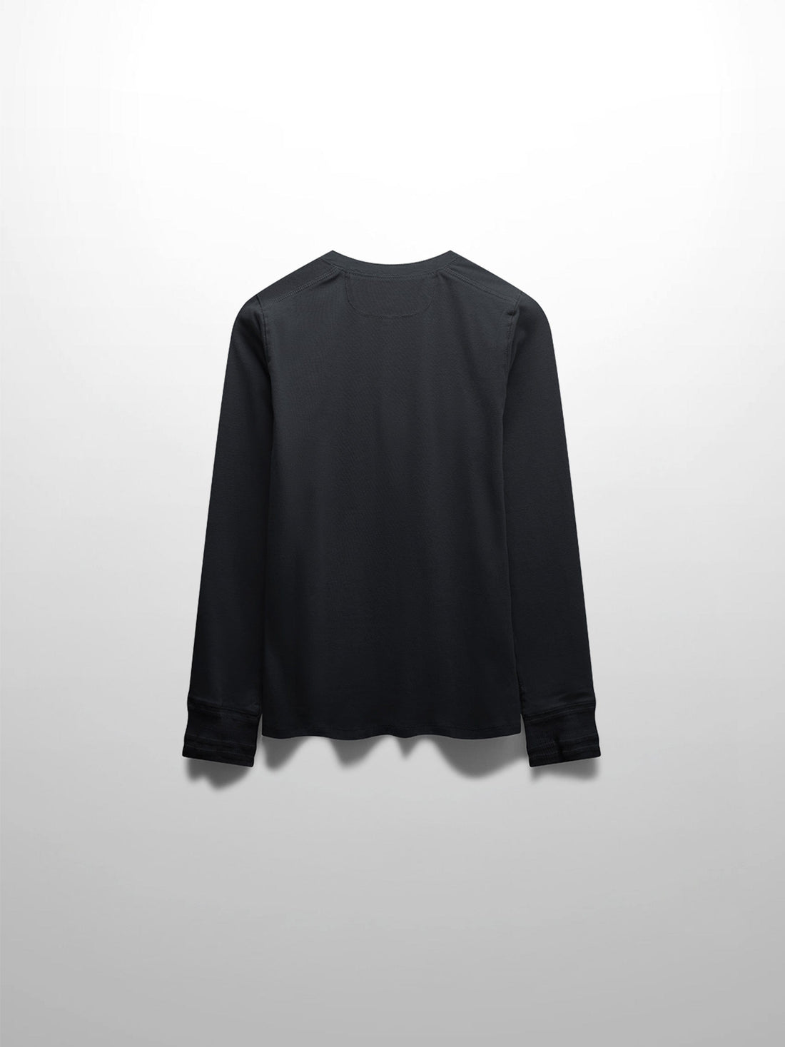 Trim Detail Henley-Black