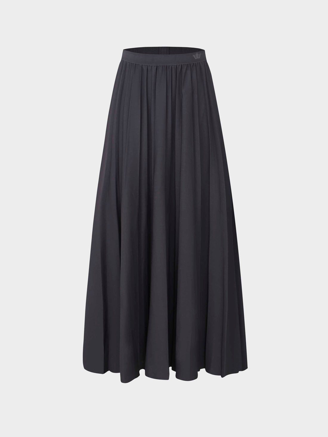 Pleated Skirt 35&quot;-Dark Grey