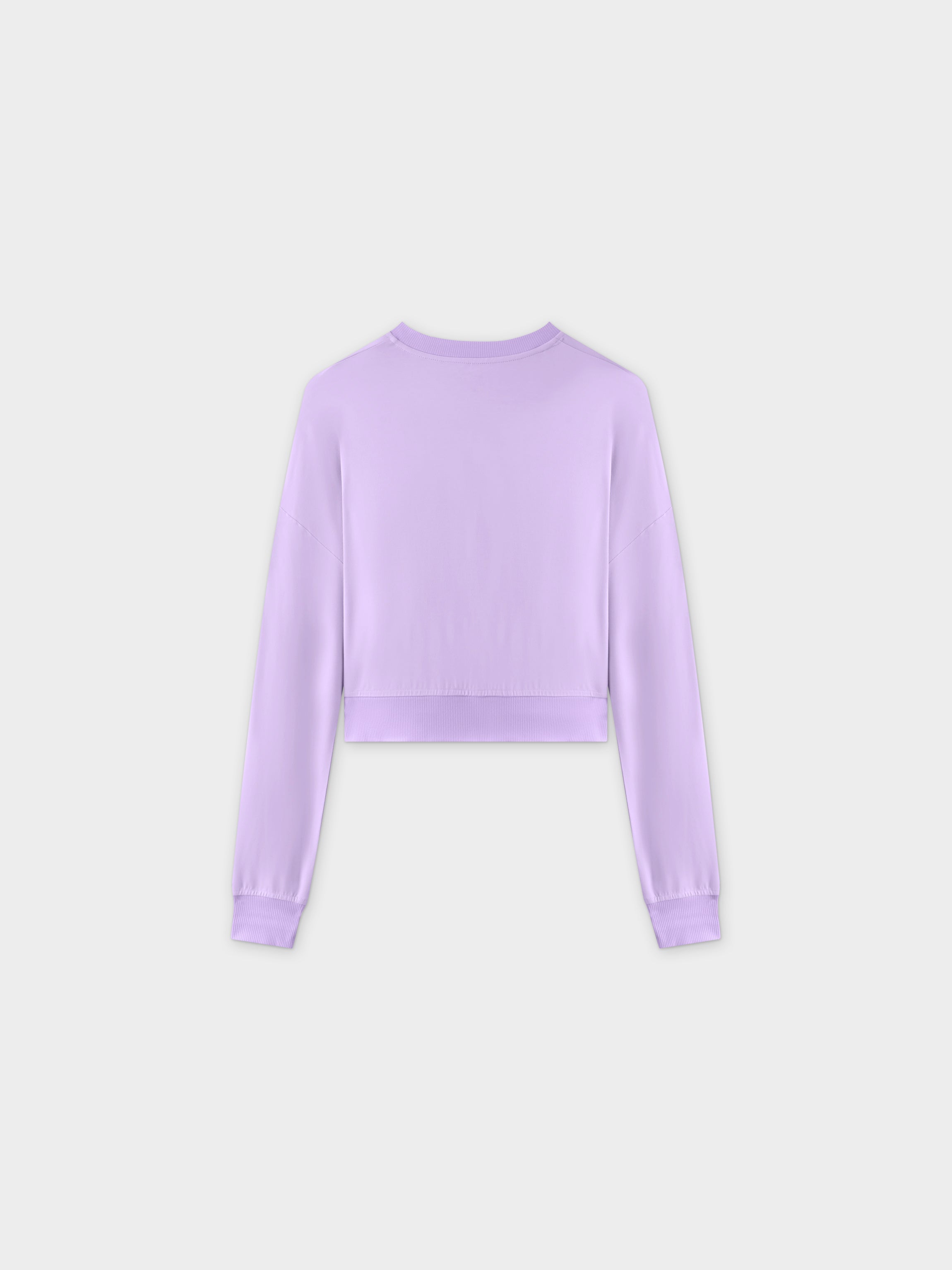 Cropped Tee-Lavender