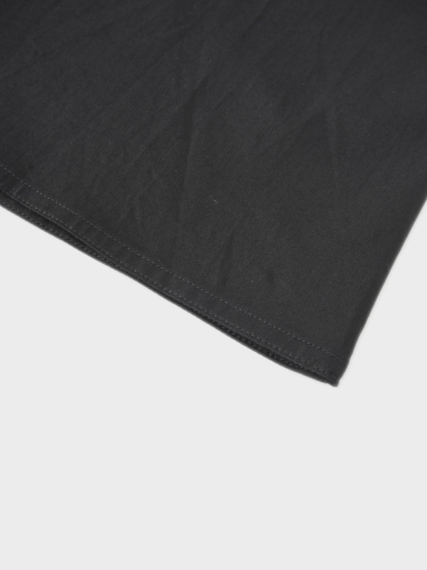 Cotton Yoke Circle Skirt-Black