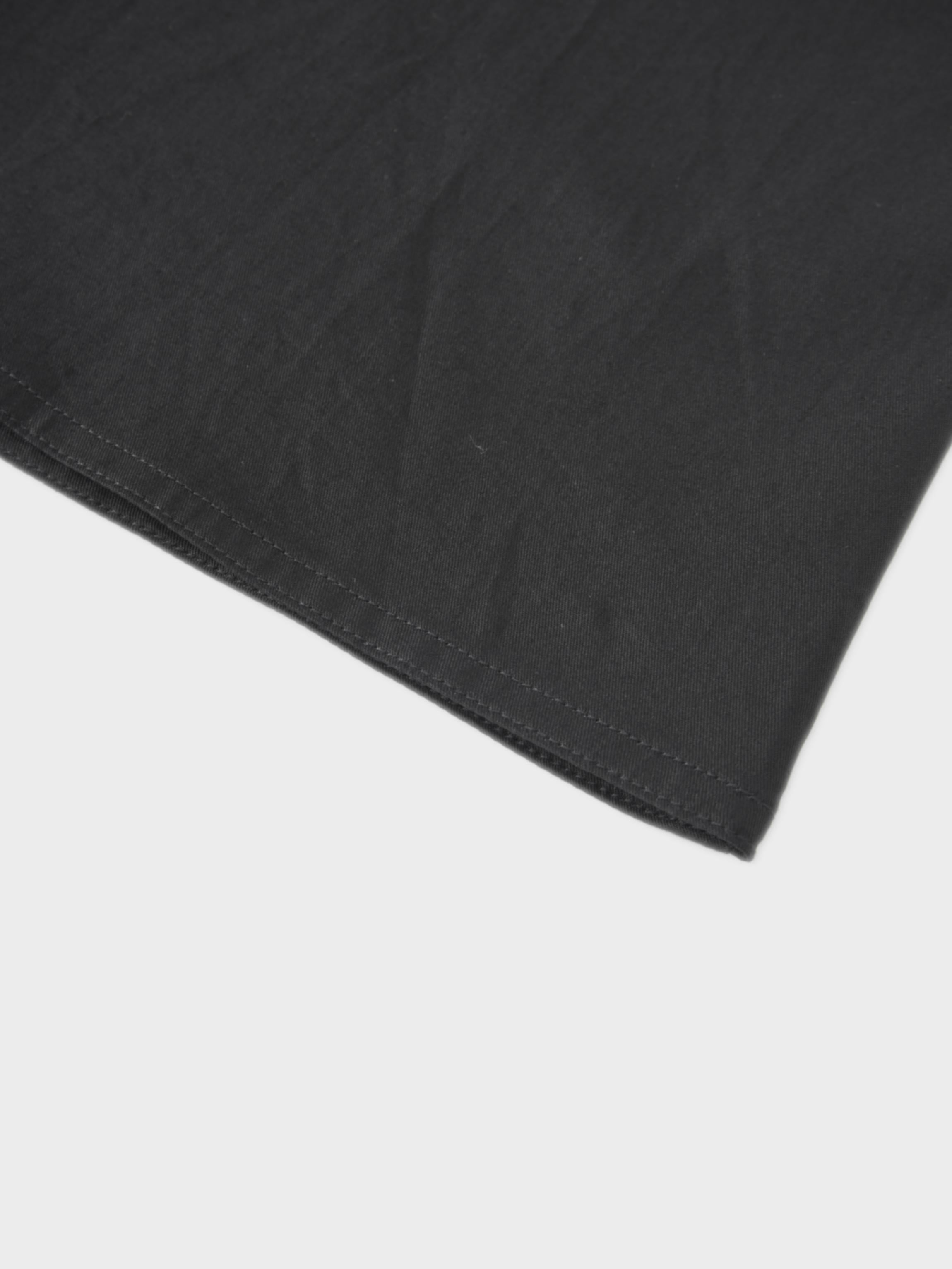 Cotton Yoke Circle Skirt-Black