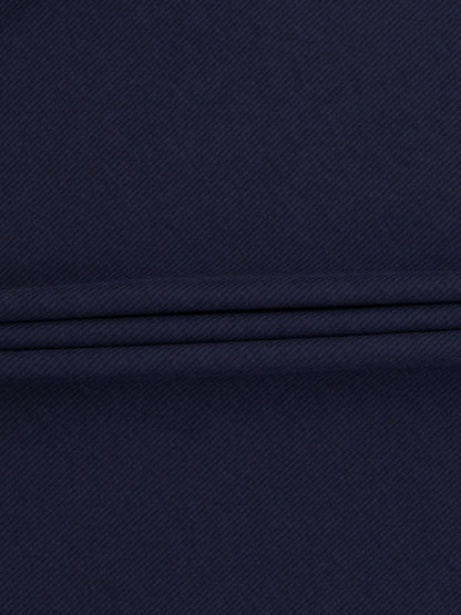 Soft Ribbed High V Tee-Dark Navy