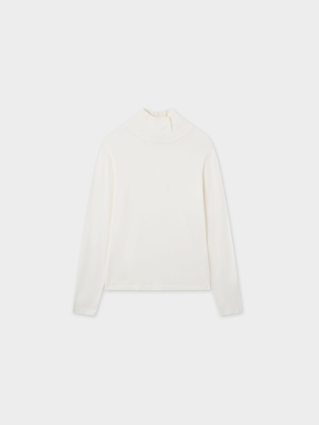 Knit Turtleneck-Cream