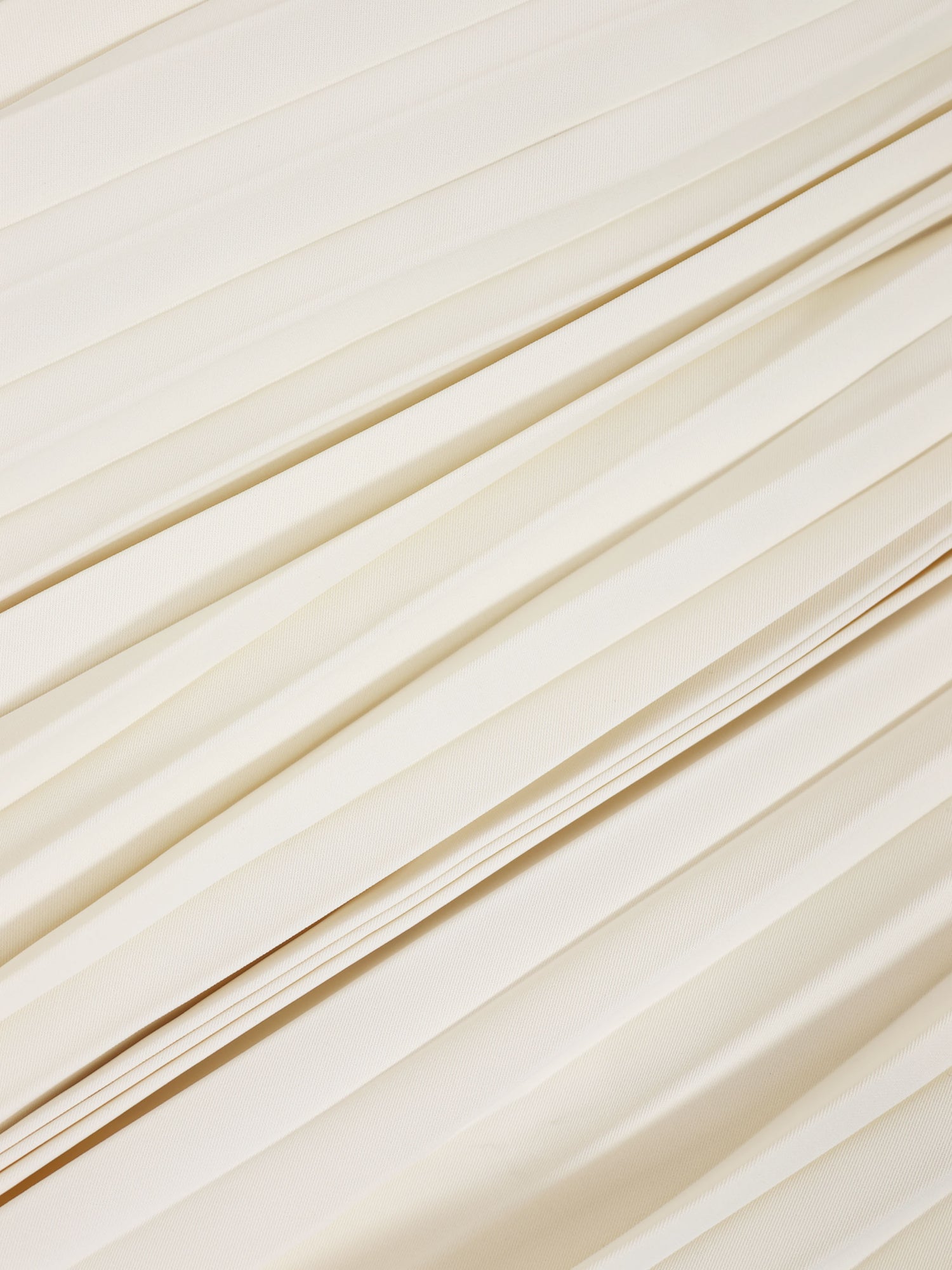 Side Tie Pleat Wrap Dress-Cream