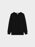 Oversized Lightweight Sweater-Black
