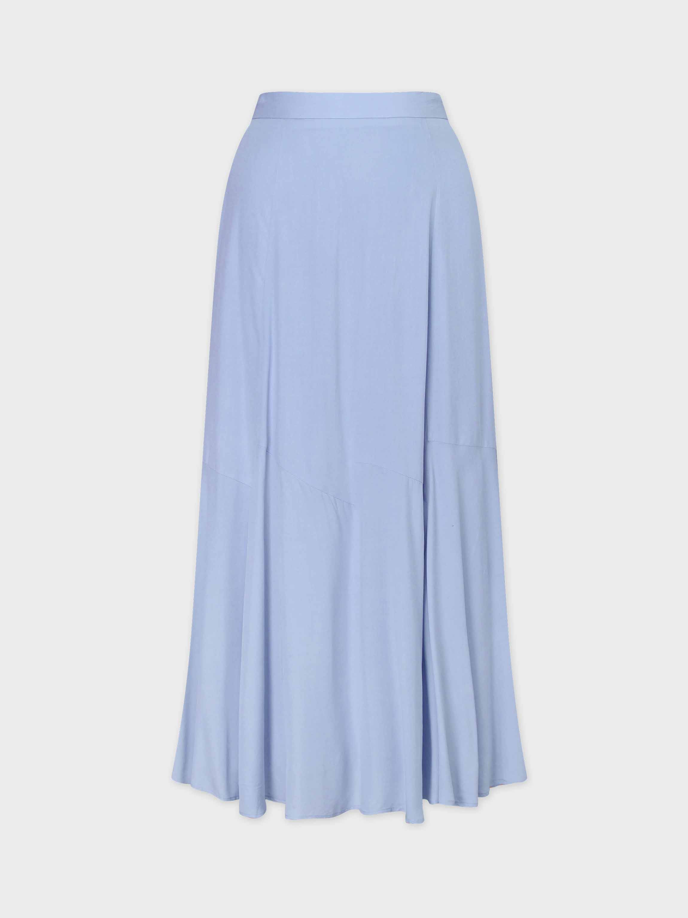 FALDA TROMPETA FLARE-AZUL CLARO