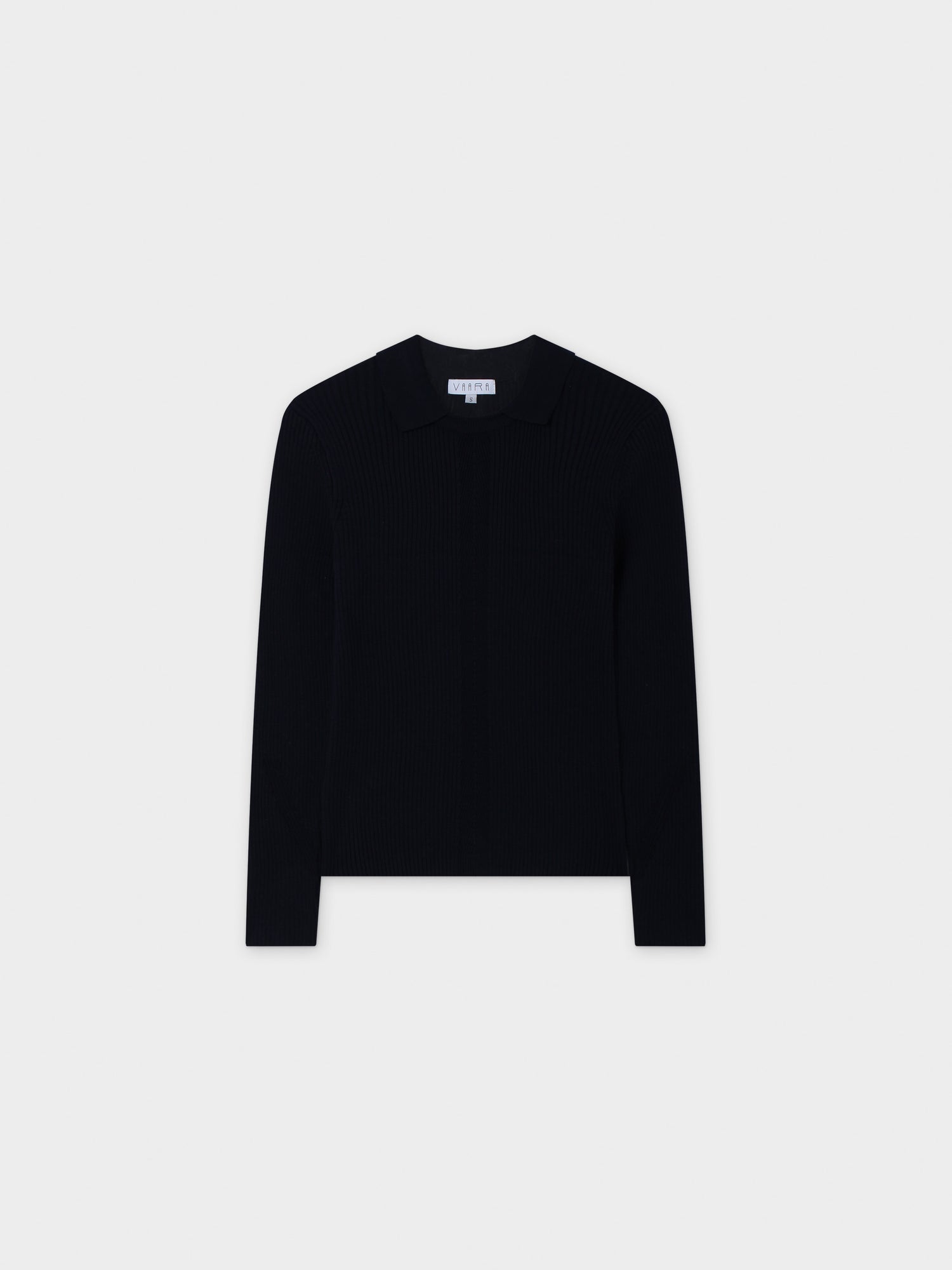 Center Design Sweater-Navy