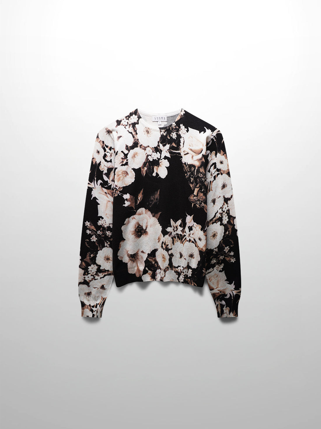 Printed Sweater-Gold Floral