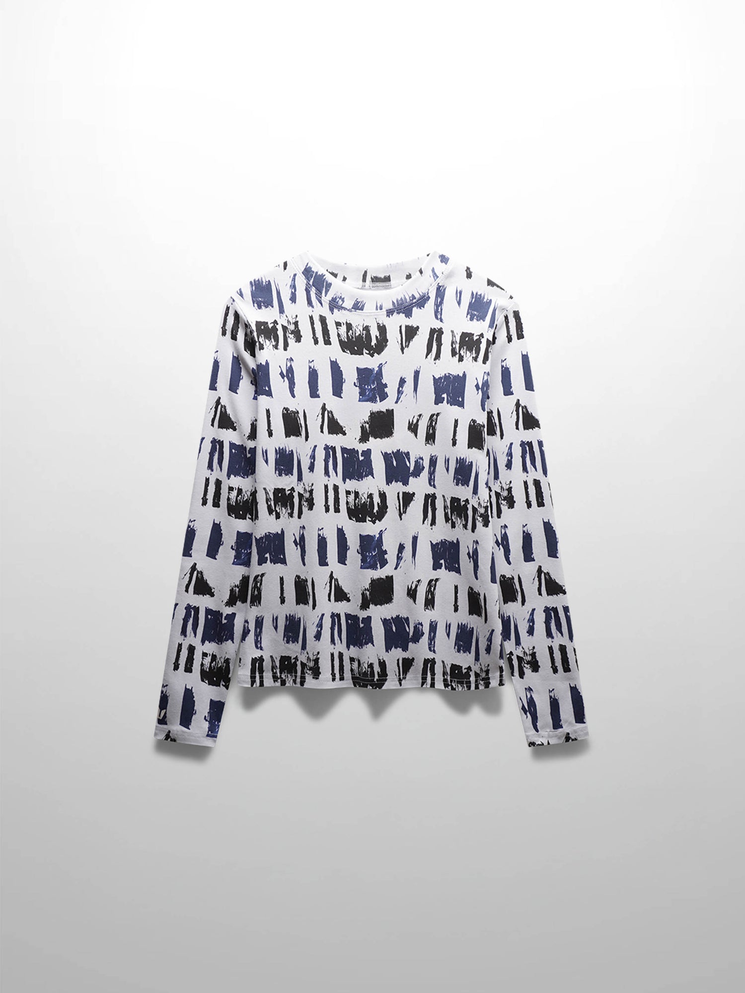 Basic Printed T-shirt-Brushstrokes