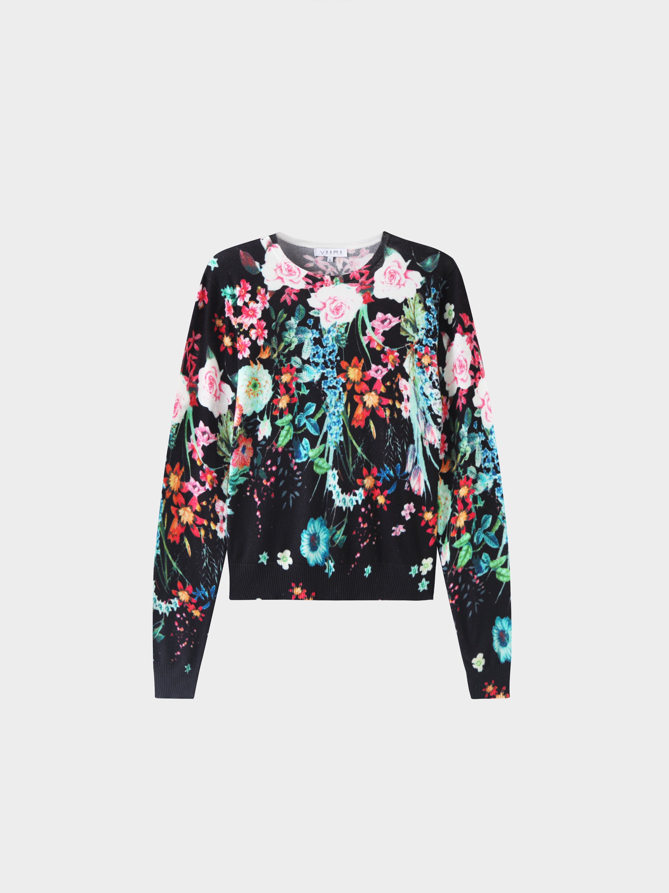 Printed Sweater-Floral