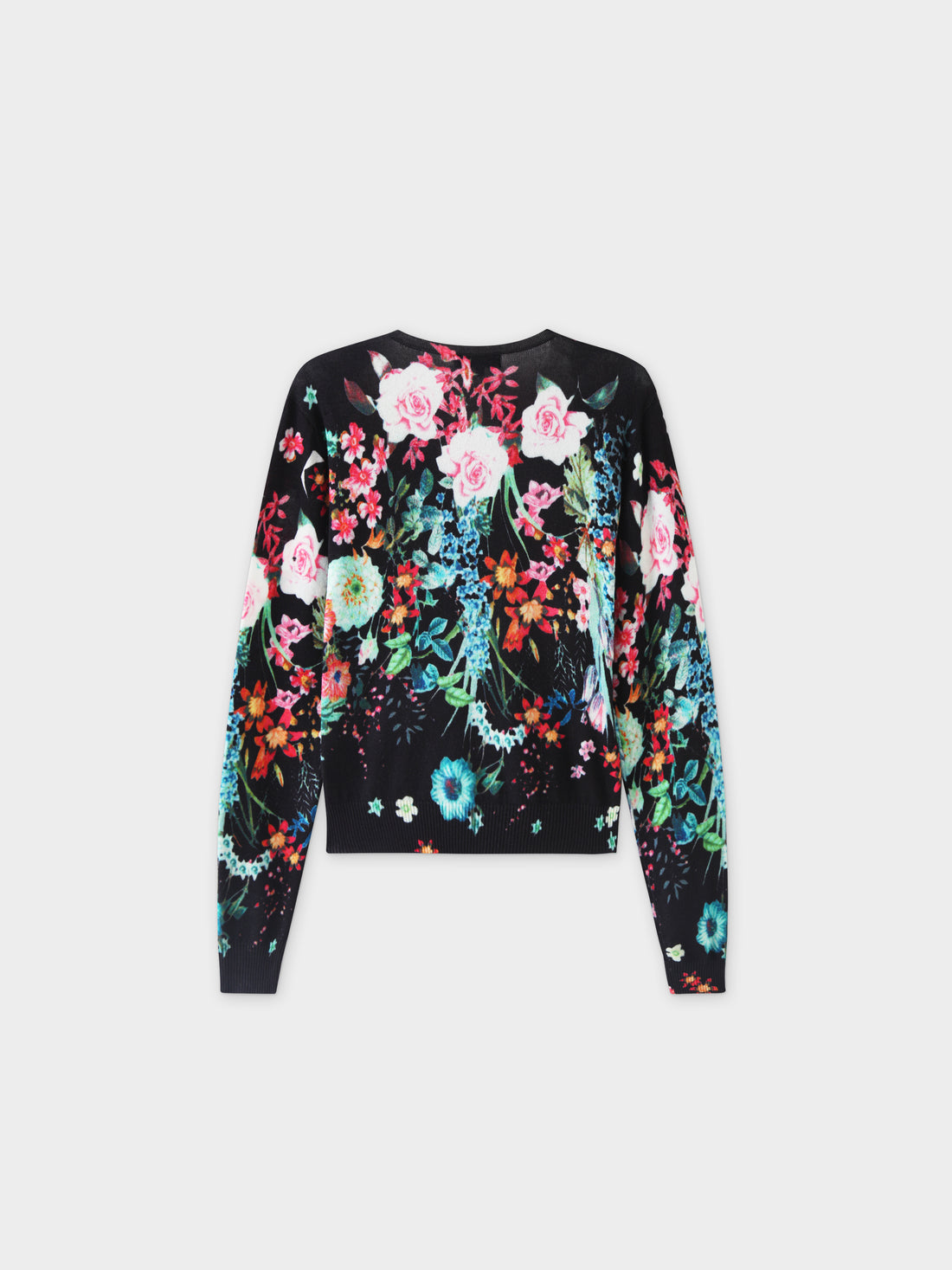 Printed Sweater-Floral