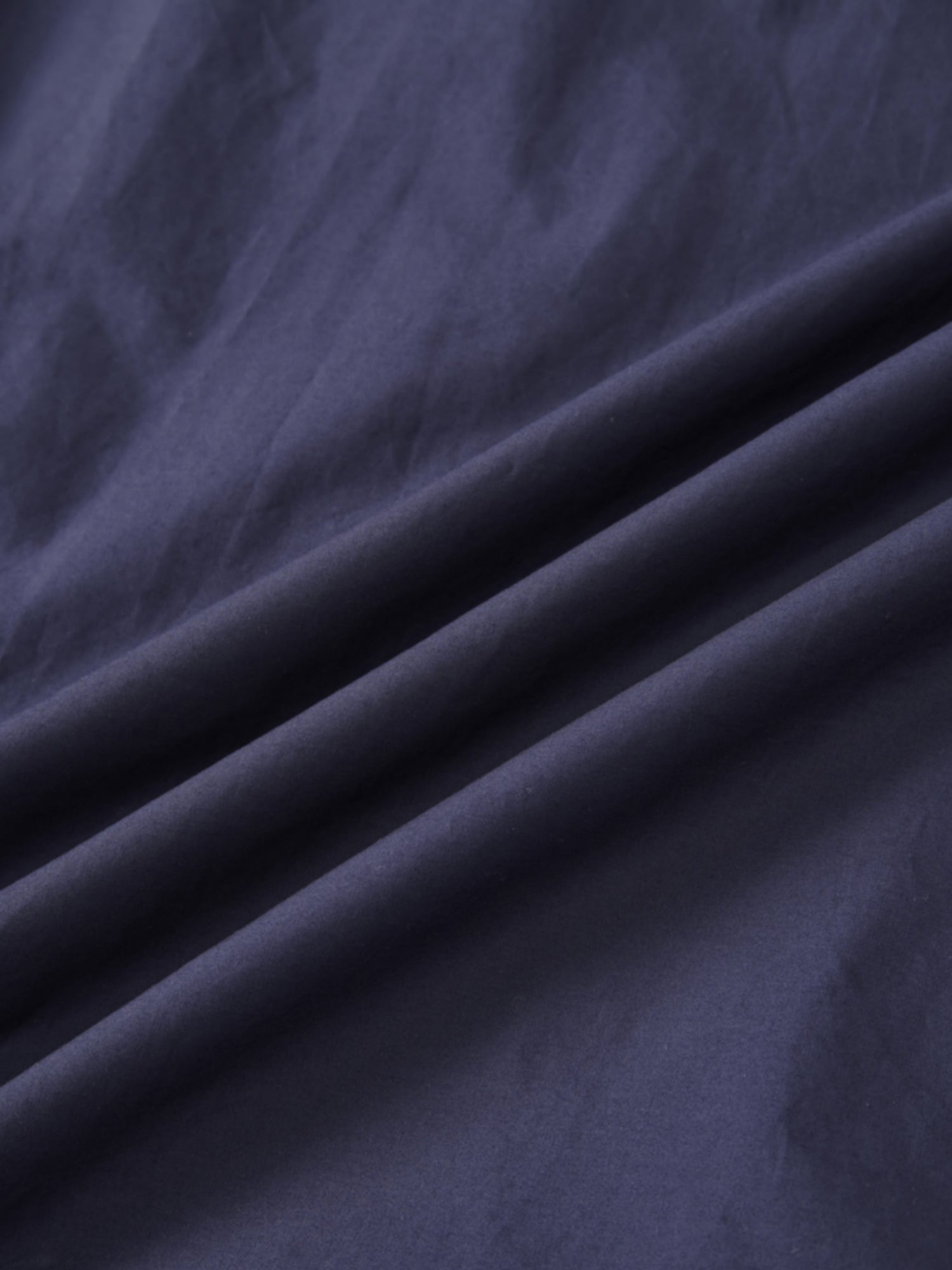 Border Cut Out Yoke Skirt-Navy Blue