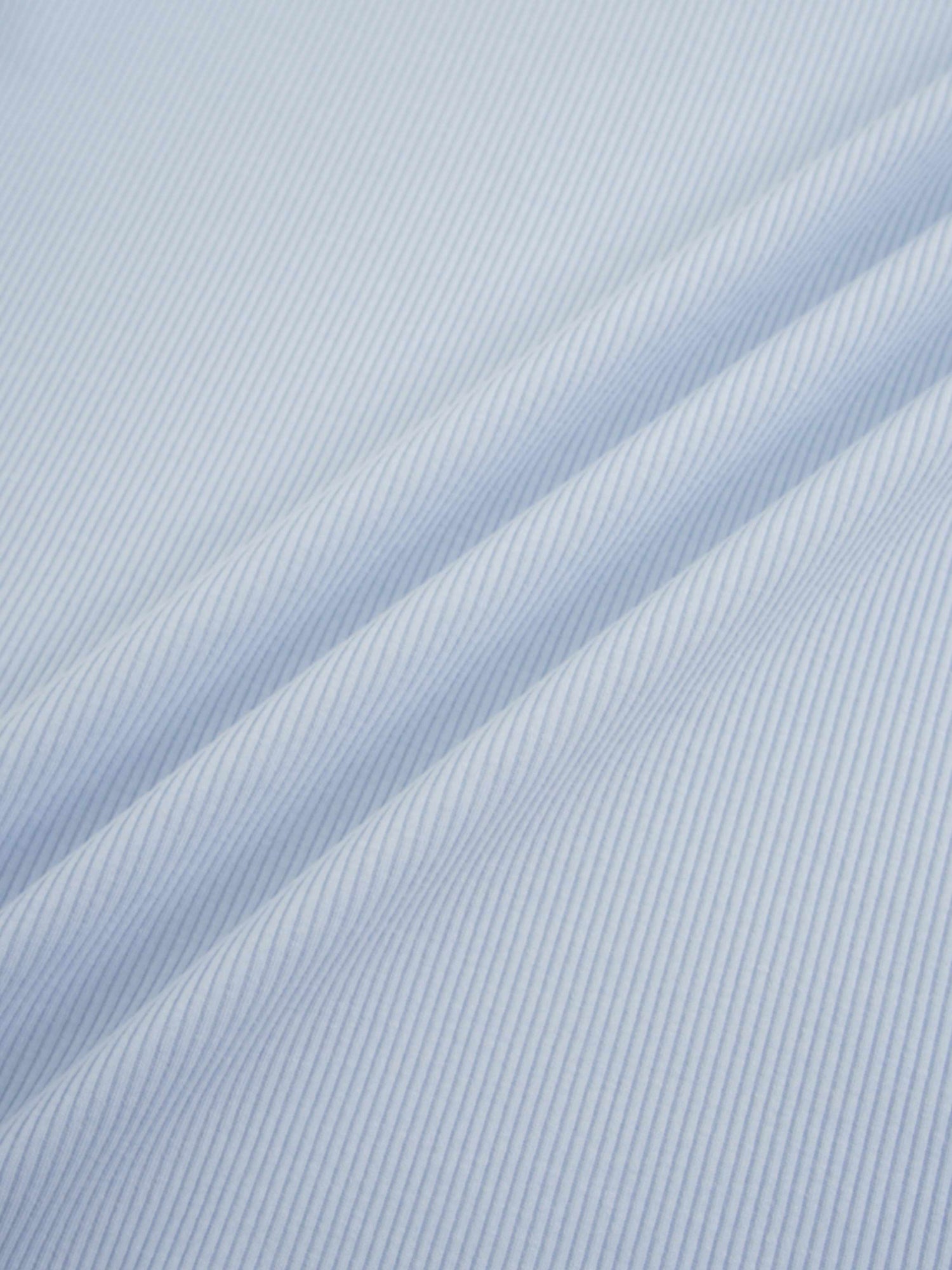 Ribbed Crew Bomber-Light Blue