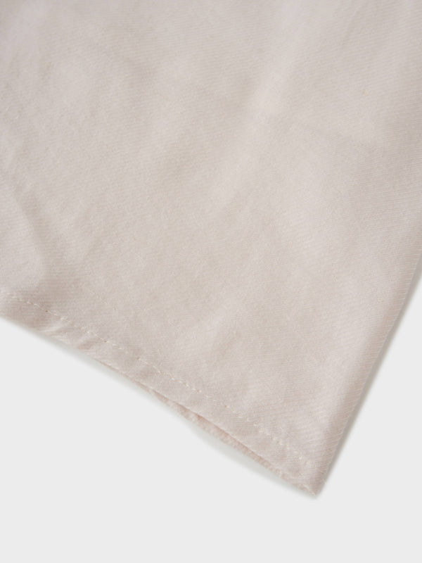Pleat Top Silk/Linen Blend Dress-Oatmeal