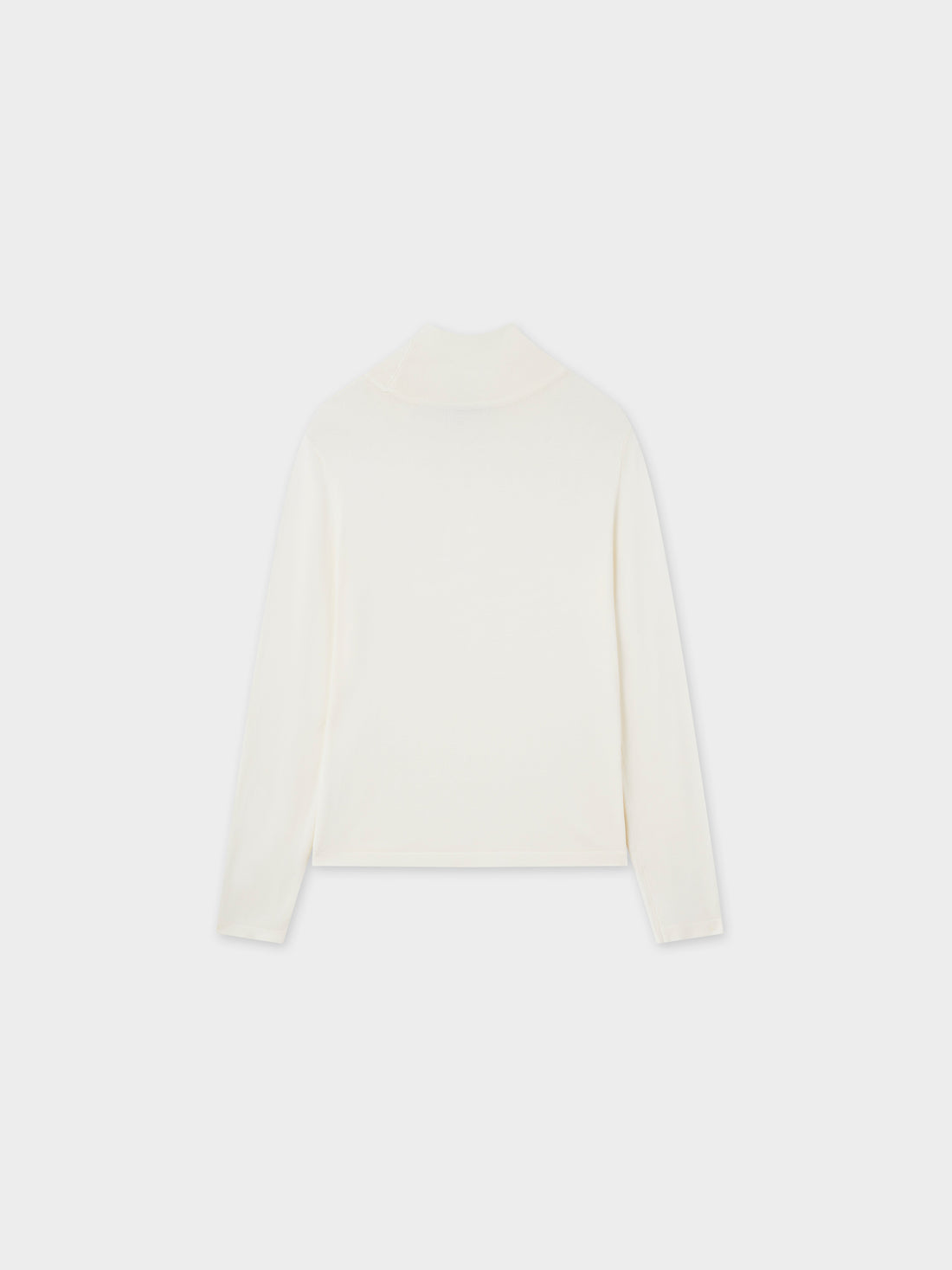 Knit Turtleneck-Cream