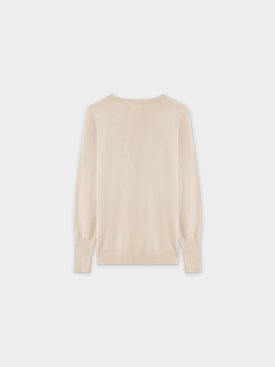 Basic Crew Sweater LS-Ivory